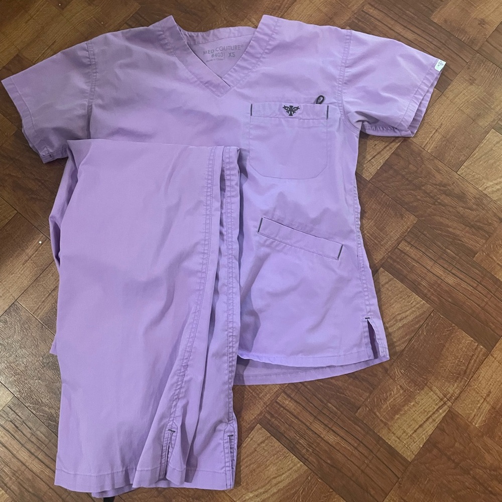 Lavender scrubs